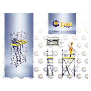 alquiler de andamio certificado