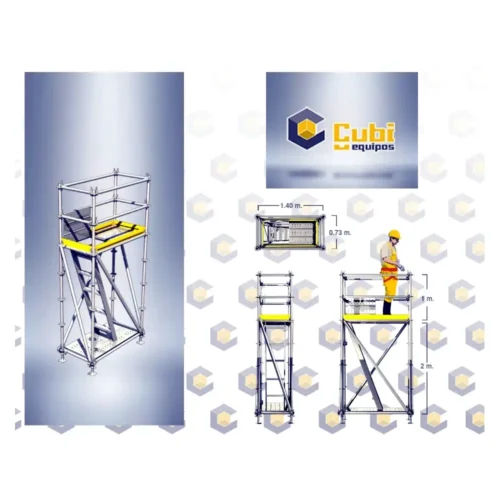 alquiler de andamio certificado