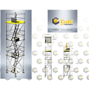 alquiler de andamio certificado