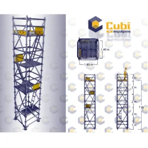 alquiler de andamio certificado