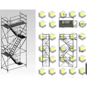 alquiler de andamio certificado