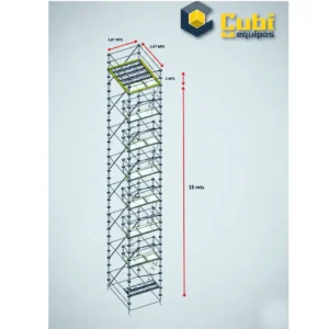 alquiler de andamio certificado